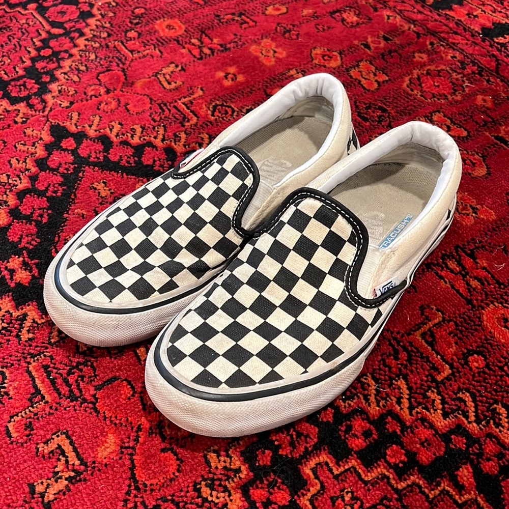 Vans Classic Checkered Slip-Ons - Ultra Cush